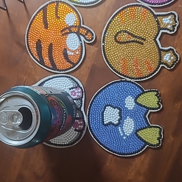 Rhinestone Coasters - Picture 2 of 10